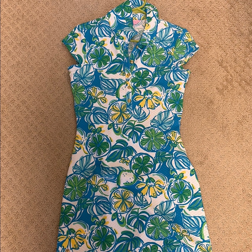 Lilly Pulitzer citrus dress